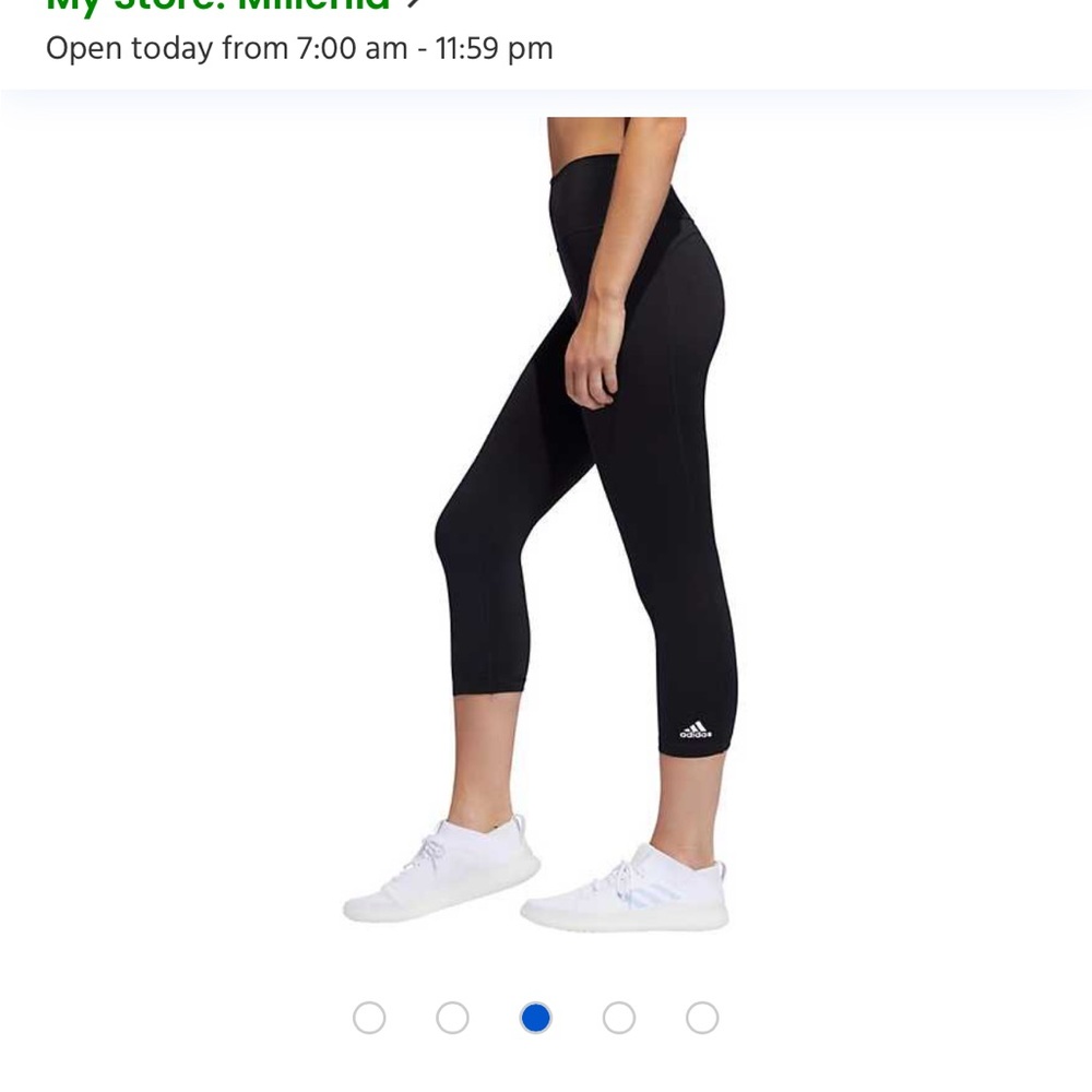 2 adidas 3/4 leggings